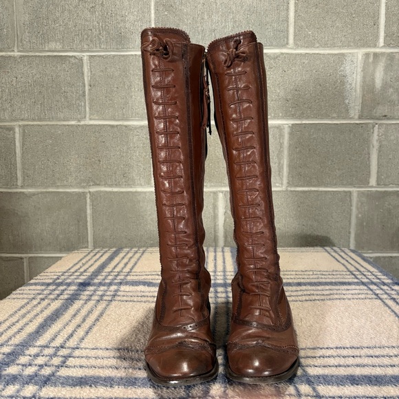 Zara Shoes - Zara tall leather riding boots.